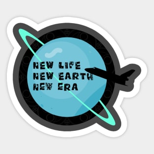 Space Era Sticker